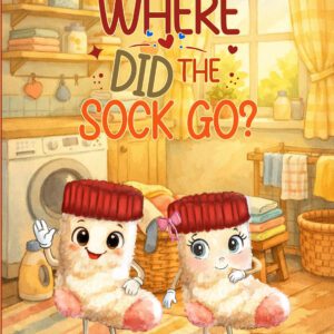 Cute socks in laundry room